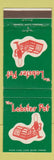 Matchbook Cover - The Lobster Pot Restaurant South Euclid OH