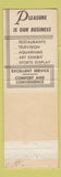 Matchbook Cover - Gardena Club Horseshoe cards CA WEAR
