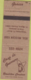 Matchbook Cover - Casa De Guerrero Fort Myers FL