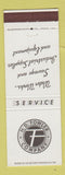 Matchbook Cover - HD Fowler Company Seattle WA water sewer supply
