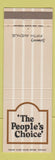 Matchbook Cover - The People's Choice Schrafft's New York City