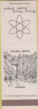 Matchbook Cover - Giant Food Stores Natural Bridge VA