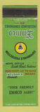 Matchbook Cover - Emmco Insurance South Bend IN WEAR