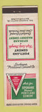 Matchbook Cover - Portland Sement Spokane Brand WA