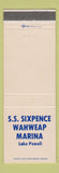 Matchbook Cover - SS Sixpence Wahweap Marina Lake Powell AZ