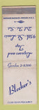 Matchbook Cover - Bleeker's Liquor St Louis MO bar WEAR