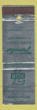 Matchbook Cover - Bon L Aluminum Decorative Mouldings Newnan GA WEAR