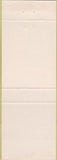 Matchbook Cover - Walter Swanger Mayor election Lebanon PA