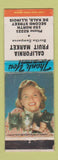 Matchbook Cover - California Fruit Market DeKalb IL