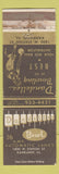 Matchbook Cover - Danelles Bowling Kankakee IL girlie WEAR