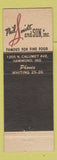 Matchbook Cover - Phil Smidt and Son Restaurant Hammond IN