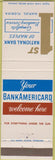 Matchbook Cover - 1st National Bank Naples FL