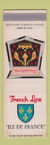 Matchbook Cover - French Line Ile De France Cruise? SAMPLE