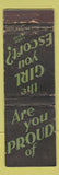Matchbook Cover - Lorraine Hair Net WEAR