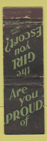 Matchbook Cover - Lorraine Hair Net WEAR