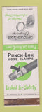 Matchbook Cover - Punch Lok Hose Clamp Chicago IL