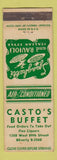Matchbook Cover - Casto's Buffet Chicago? WEAR
