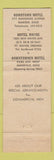 Matchbook Cover - Toledo Turnpike Motel Maumee OH