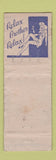 Matchbook Cover - Clinton Cafe Clinton IL girlie POOR