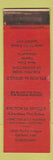 Matchbook Cover - Wilton Spiegle Advertising Cleveland OH Columbia SAMPLE WEAR