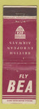 Matchbook Cover - BEA Airlines Bryant May UK WORN