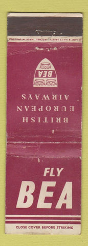 Matchbook Cover - BEA Airlines Bryant May UK WORN