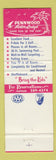 Matchbook Cover - Pennwood Motor Lodge Wabasso FL