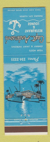 Matchbook Cover - Capt. Anderson's Restaurant Lounge Panama City FL
