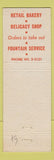 Matchbook Cover - Dagwood's Restaurant Sandwich Shop Miami Beach FL