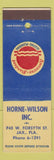 Matchbook Cover American Standard Heating Plumbing Jacksonville FL Horne Wilson