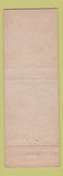 Matchbook Cover - Pensacola Yacht Club FL