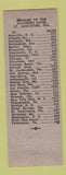 Matchbook Cover - Alhambra Hotel St Augustine FL