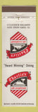 Matchbook Cover - Charlie's Cafe Exceptionale Minneapolis MN