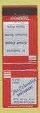 Matchbook Cover - Columbia Restaurant Minneapolis MN