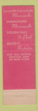 Matchbook Cover - Myndall Cain Beauty Salon Minneapolis St Paul Rochester MN