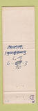 Matchbook Cover - Gregg's Cafe Minneapolis MN pinup