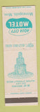 Matchbook Cover - Aqua City Motel Minneapolis MN