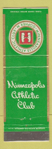 Matchbook Cover - Minneapolis MN Athletic Club WEAR