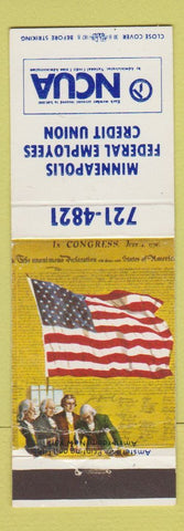 Matchbook Cover - Minneapolis Federal Employees Credit Union MN
