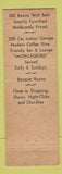 Matchbook Cover - Hotel Duckman Minneapolis MN