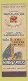 Matchbook Cover - Curtis Hotel Minneapolis MN
