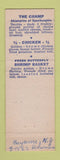 Matchbook Cover - Sip & Sup Drive In Springfield NJ girlie