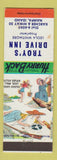 Matchbook Cover - Troy's Drive Inn Nampa ID hillbilly