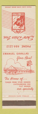 Matchbook Cover - Shore Drive Inn VA