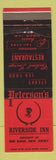 Matchbook Cover - Peterson's Riverside Inn Red Bank NJ WEAR