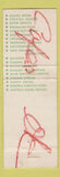 Matchbook Cover - Brandon Inn Brandon VT