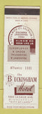 Matchbook Cover - Buckingham Hotel Minneapolis MN WEAR