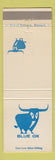 Matchbook Cover - Blue Ox Restaurant Minneapolis MN