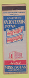 Matchbook Cover - Hotel Minnesotan Minneapolis MN