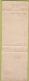 Matchbook Cover - Chevron oil gas National City CA POOR